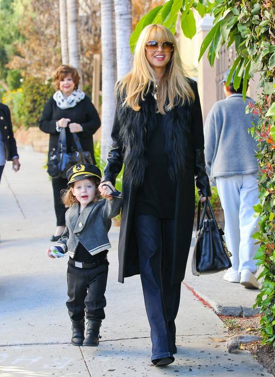 Modna mama Rachel Zoe i jej synek Skyler
