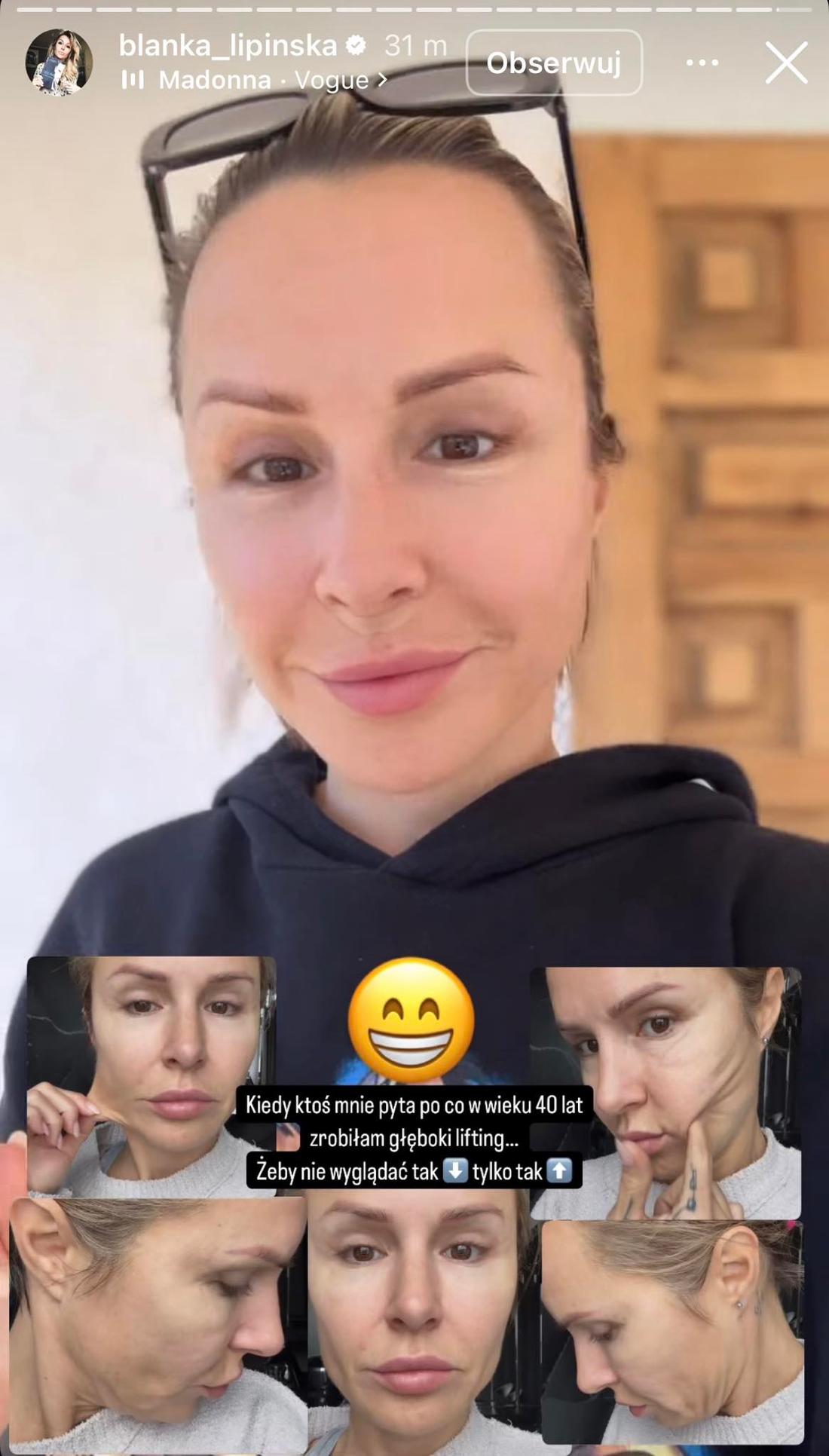 Blanka Lipińska, fot. Instagram. 