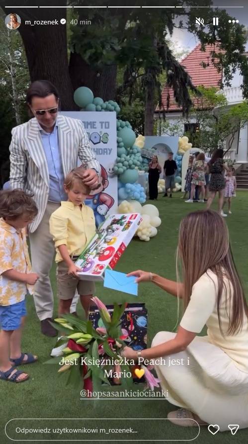 6 urodziny Henia Majdana, Małgorzata Rozenek-Majdan, Radosław Majdan fot. Instagram
