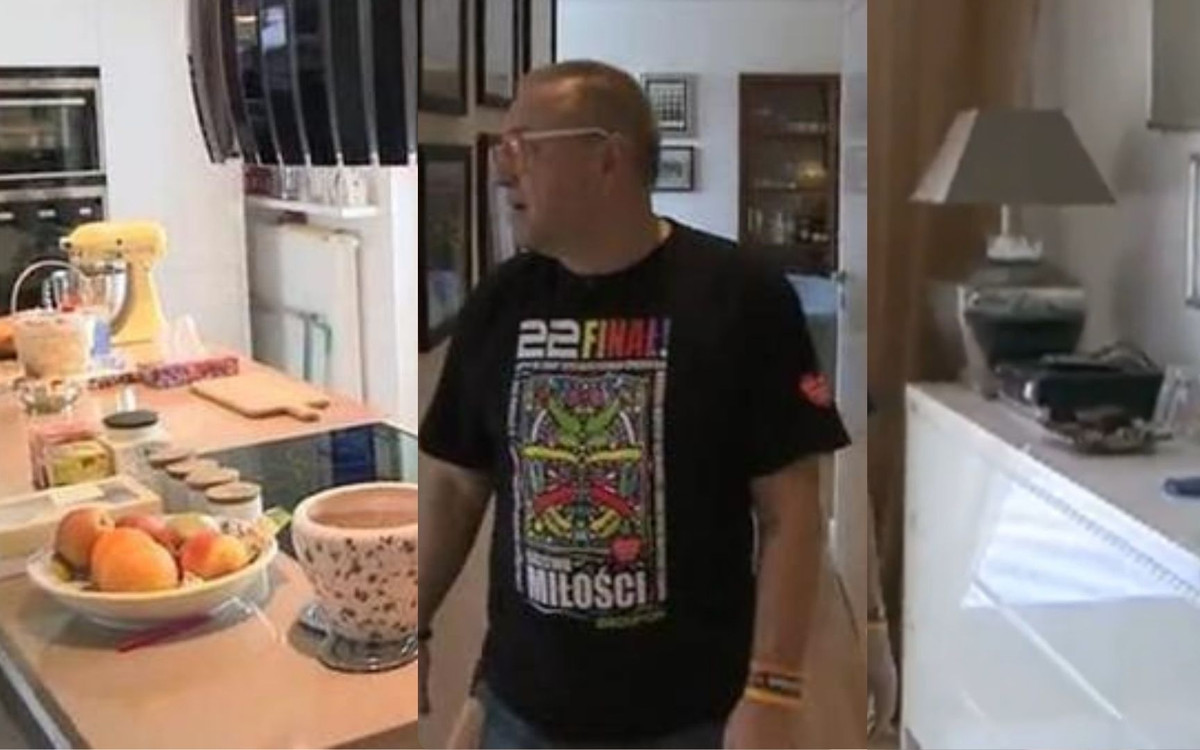 Tak mieszka Jurek Owsiak z żoną. Wpuścił kamery do 115-metrowego mieszkania