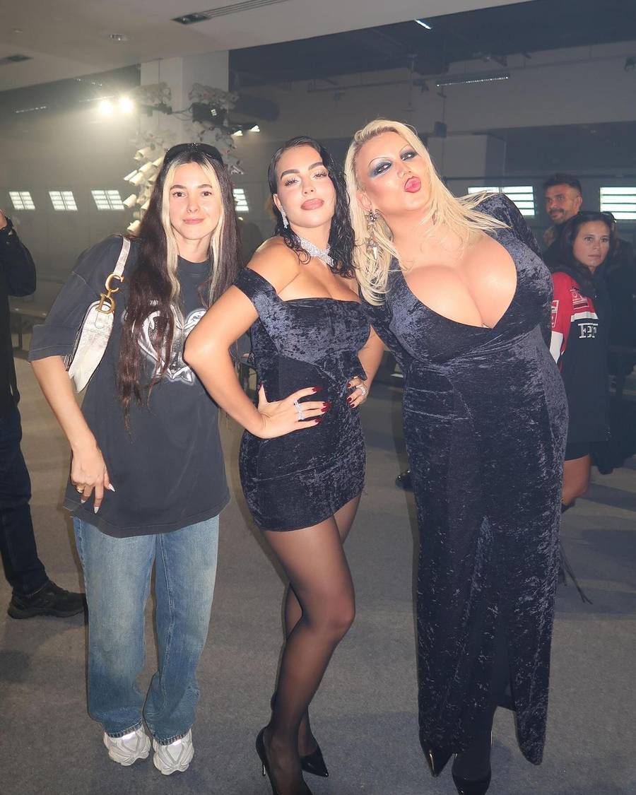 Georgina Rodriguez w niebezpiecznej mini odsłania kulisy Paris Fashion Week! (FOTO)