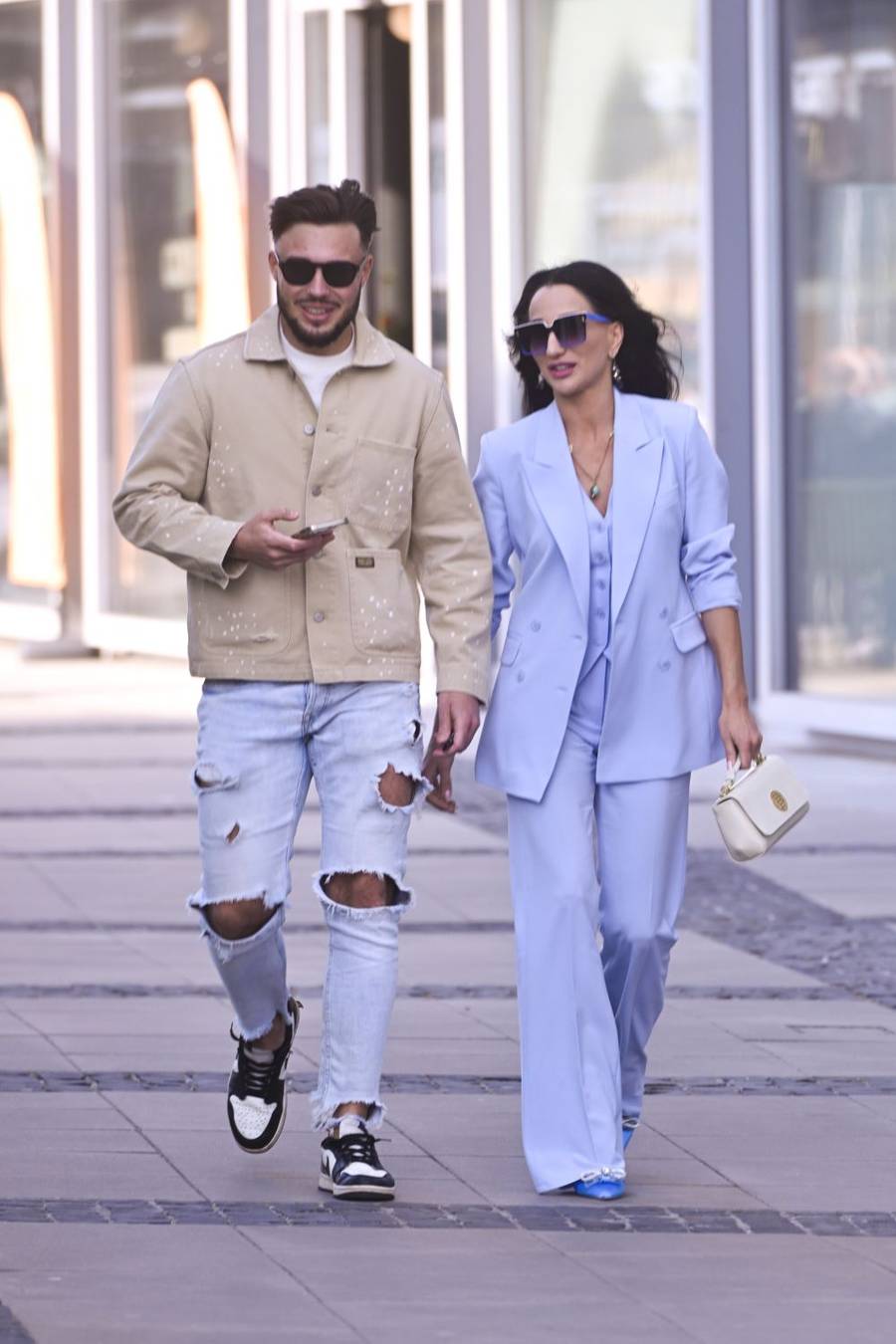 Justyna Steczkowska i Leon Myszkowski/AKPA