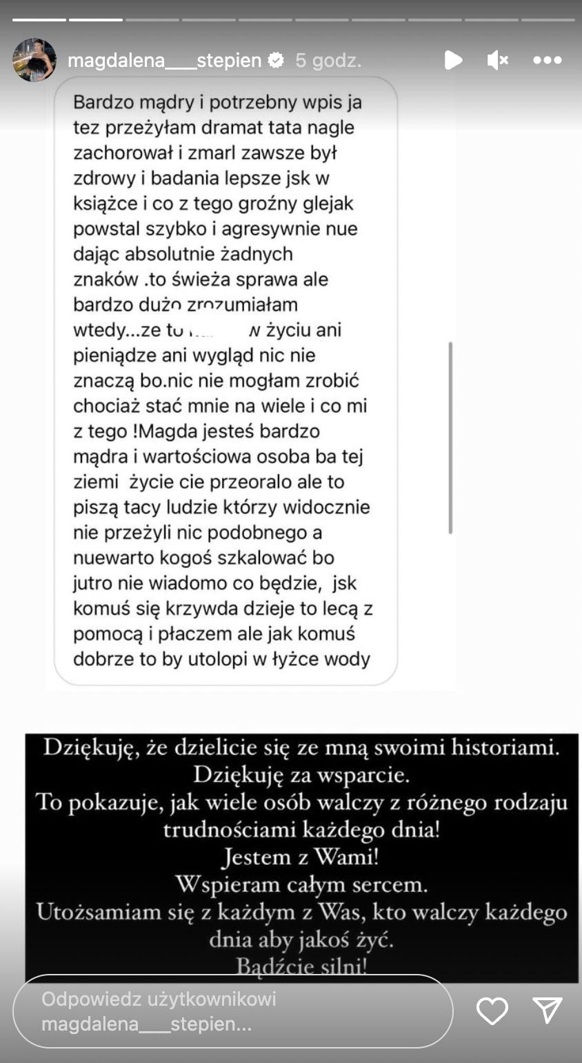 Magdalena stępień o przybraniu na wadze IG/magdalena___stepien