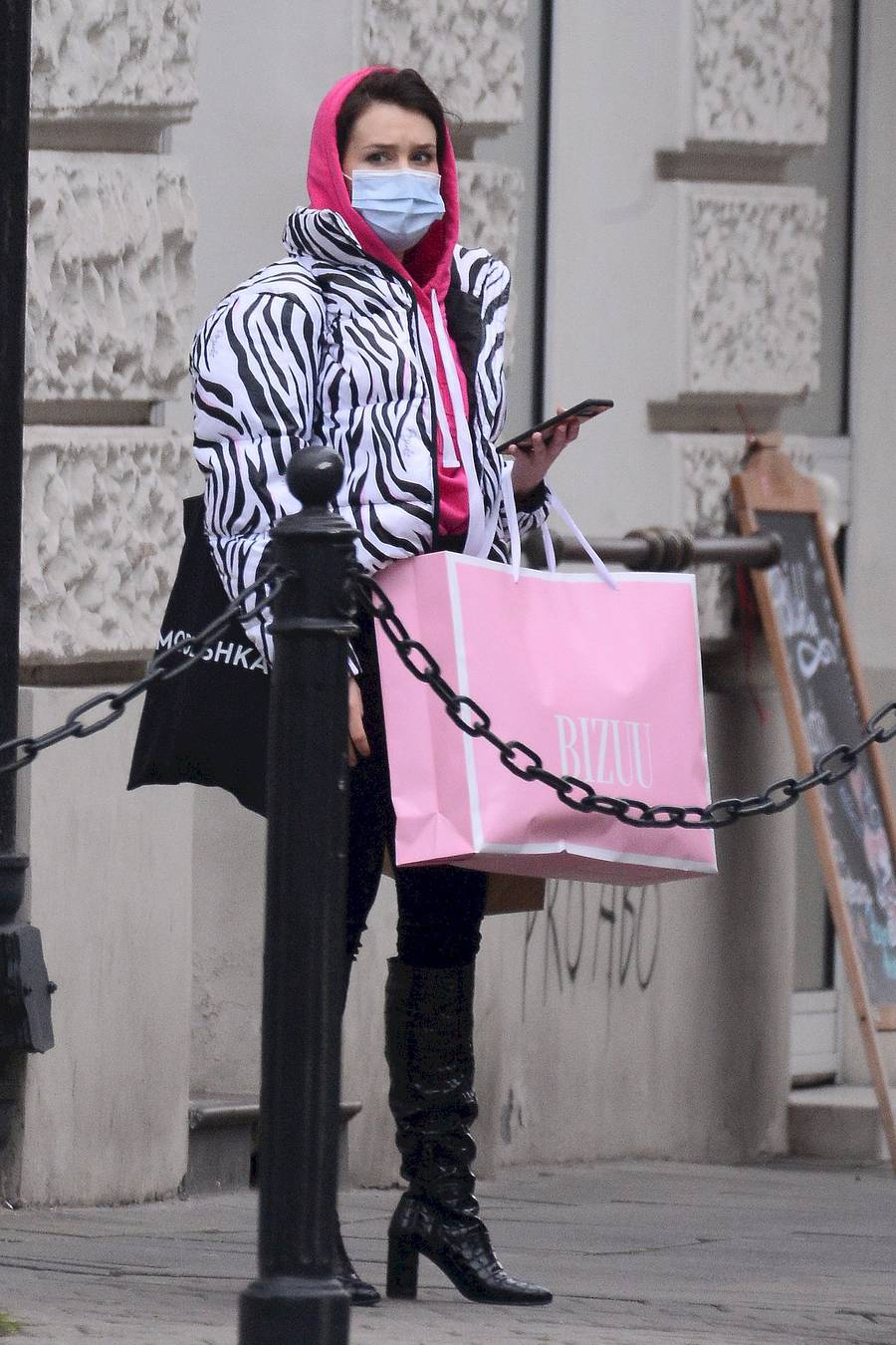 Anna Maria Sieklucka na zakupach