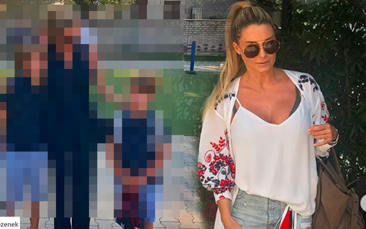 Rozenek z doczepami odprowadza synów do szkoły. Zobaczcie, jak ich wystroiła!