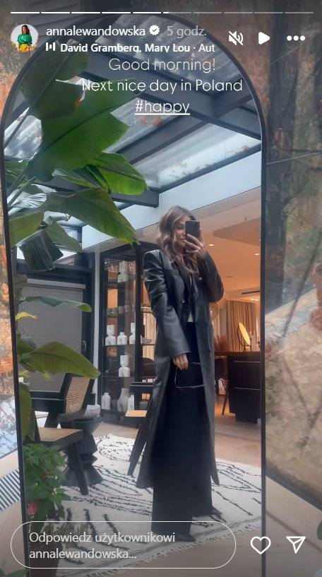 Tak wygląda apartament Lewandowskich, fot. Instagram