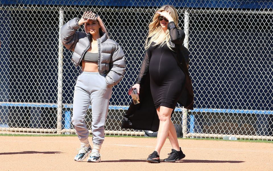 Kim i Khloe BEZ PHOTOSHOPA i filtrów