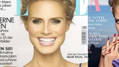 Dwie majowe okładki z Heidi Klum (FOTO)