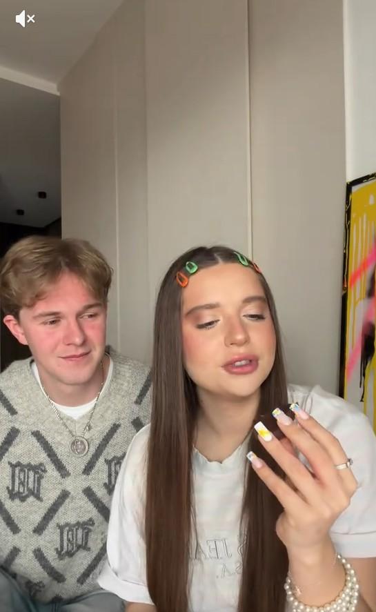 Nicol Pniewska testuje czekoladki za 50 euro, fot. Instagram