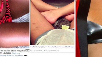 Gwiazdka pokazała rozstępy na brzuchu (Instagram)