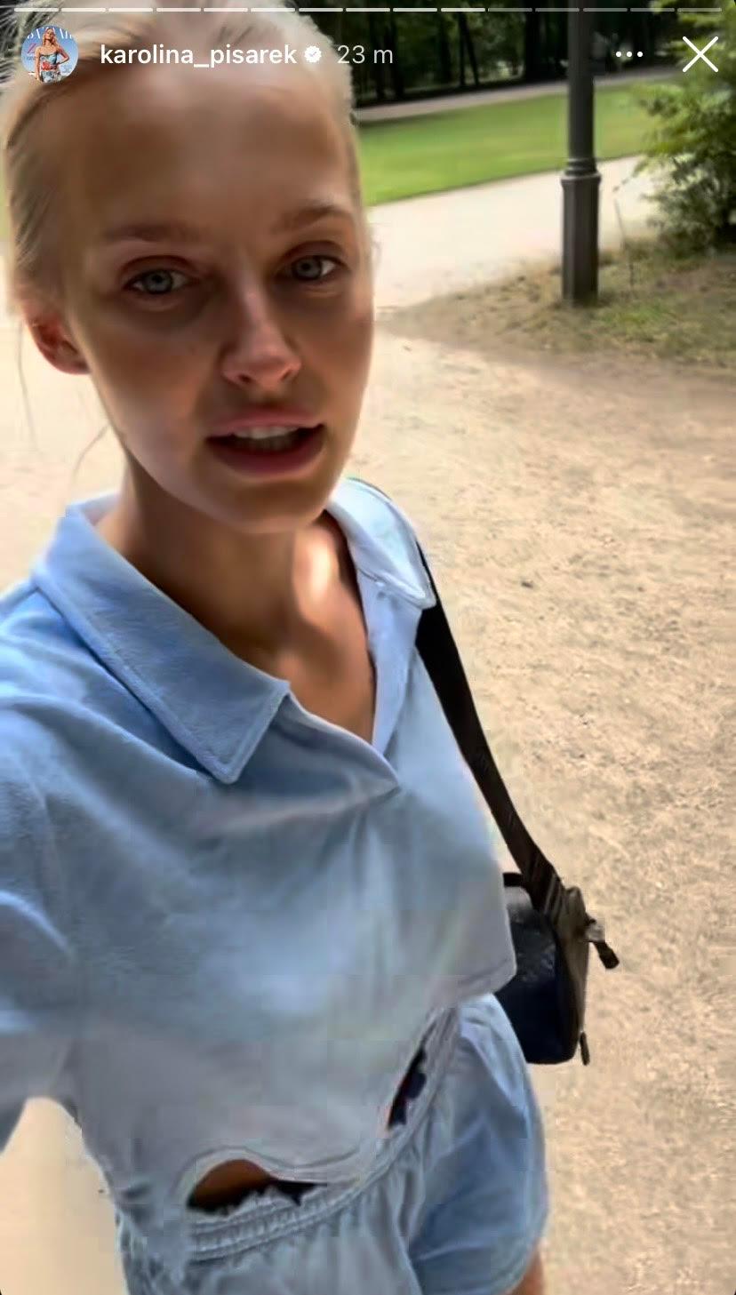 Karolina Pisarek nie może dojechać na lotnisko