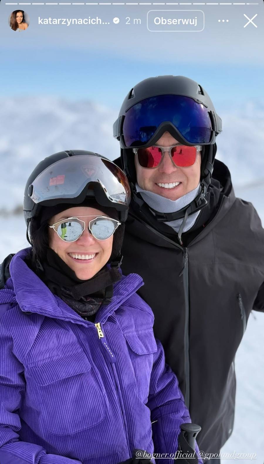 Katarzyna Cichopek i Maciej Kurzajewski/Instagram/katarzynacichopek
