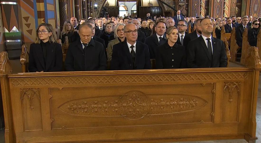 Pogrzeb Łukasza Litewki, fot. YouTube.com