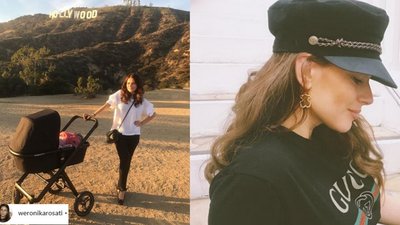 Weronika Rosati bawi się w Siwiec. PRAWIE pokazała twarz córeczki!