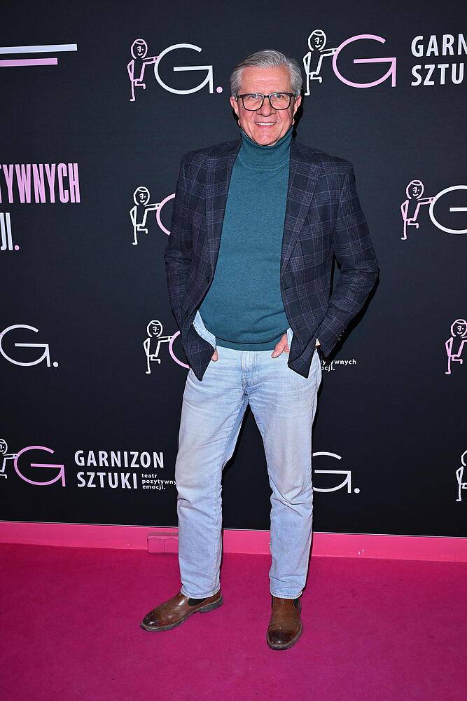 Zygmunt Chajzer na premierze "Facet z papieru", fot. KAPiF