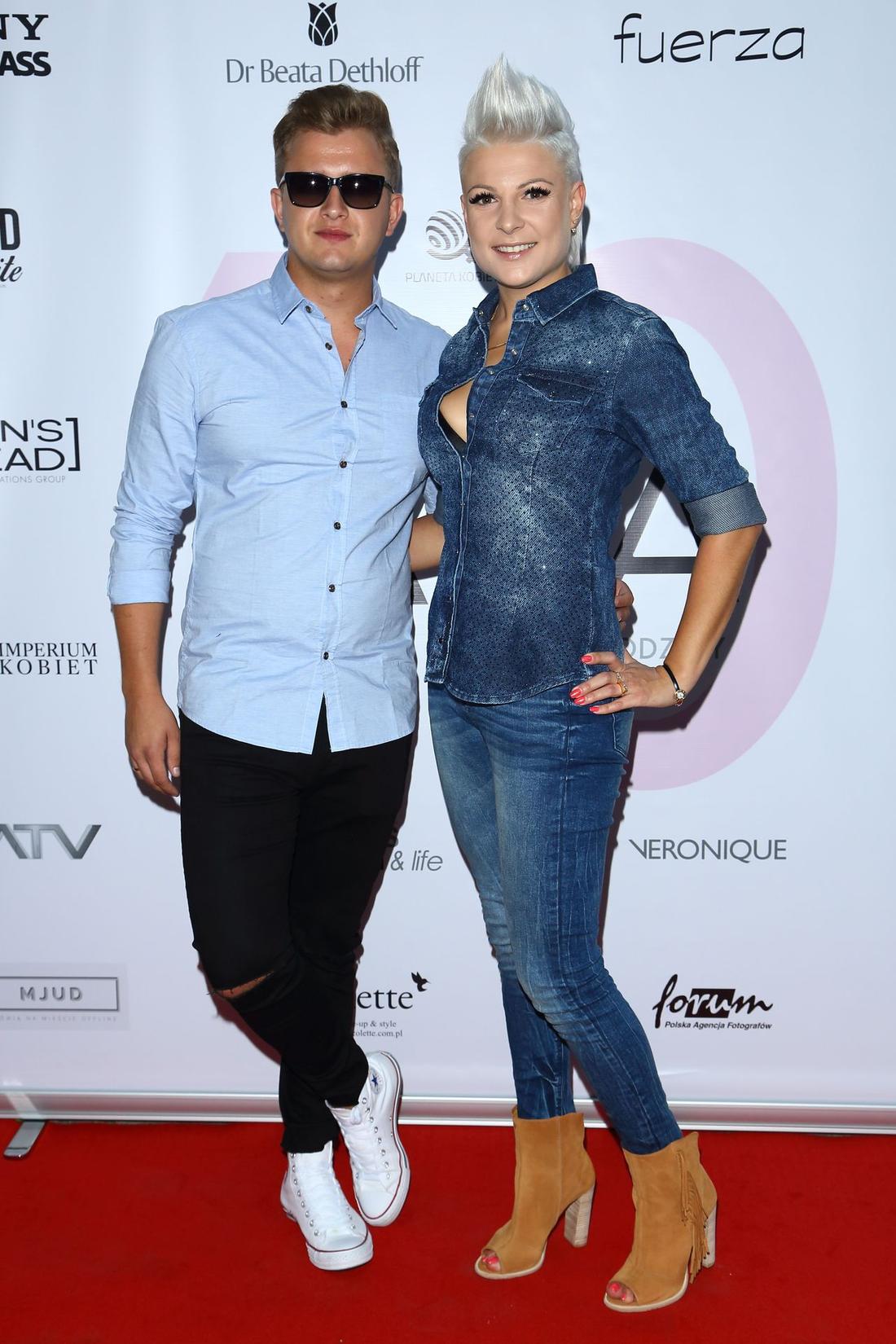 Magdalena Narożna, Dawid Narożny na ściance