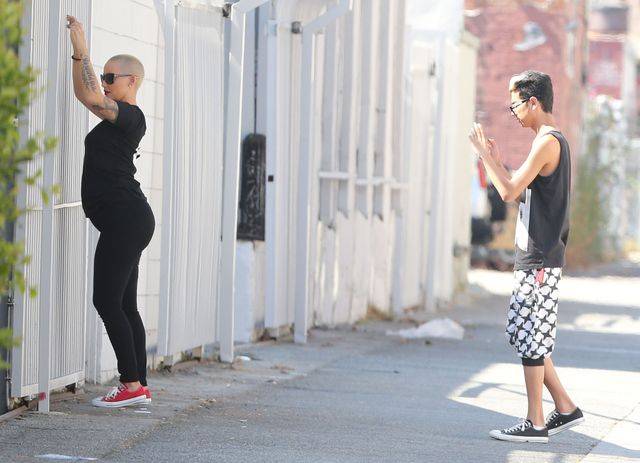 Spontaniczna sesja Amber Rose