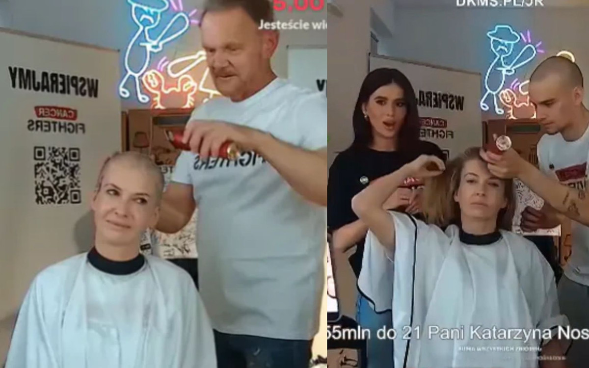 Zaraz po zgoleniu włosów Edyta Pazura wydała oświadczenie. “Drogie media…”