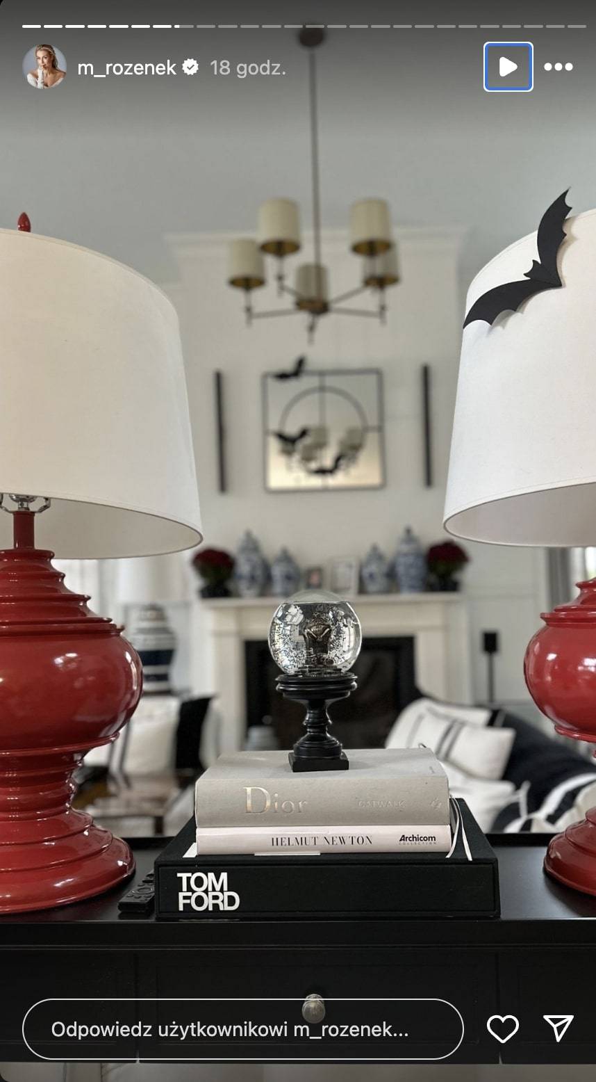 Małgorzata Rozenek-Majdan z przytupem świętuje HALLOWEEN! Dekoracje willi godne filmu HOLLYWOOD? (FOTO)