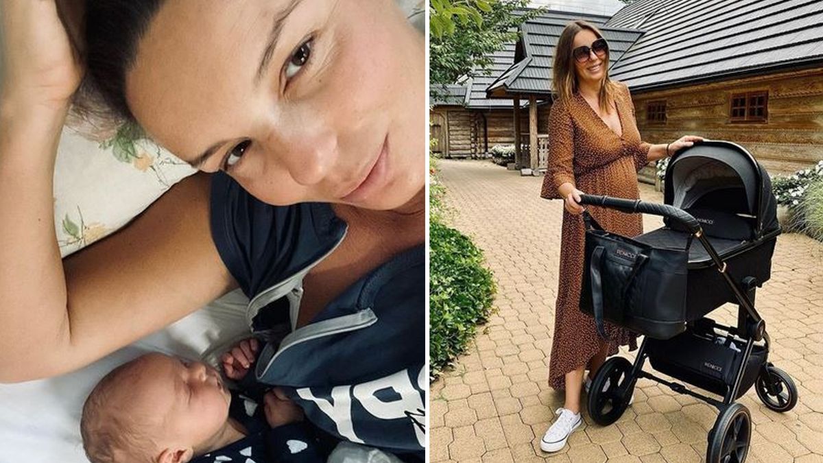 Agnieszka Włodarczyk pokazuje brzuch 4 tygodnie po porodzie: "Chciałam sobie coś kupić, ale chyba jeszcze nie ma sensu"