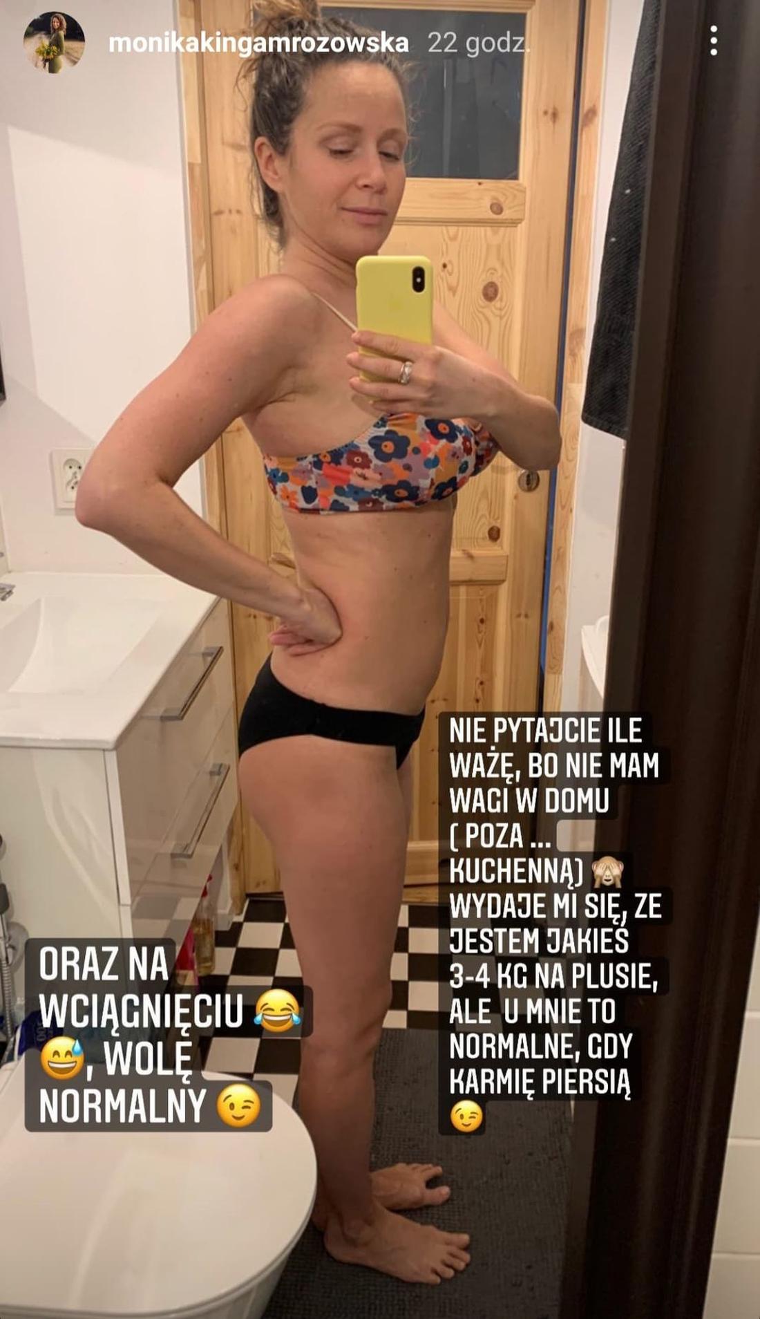 Monika Mrozowska pokazała ciało po porodzie