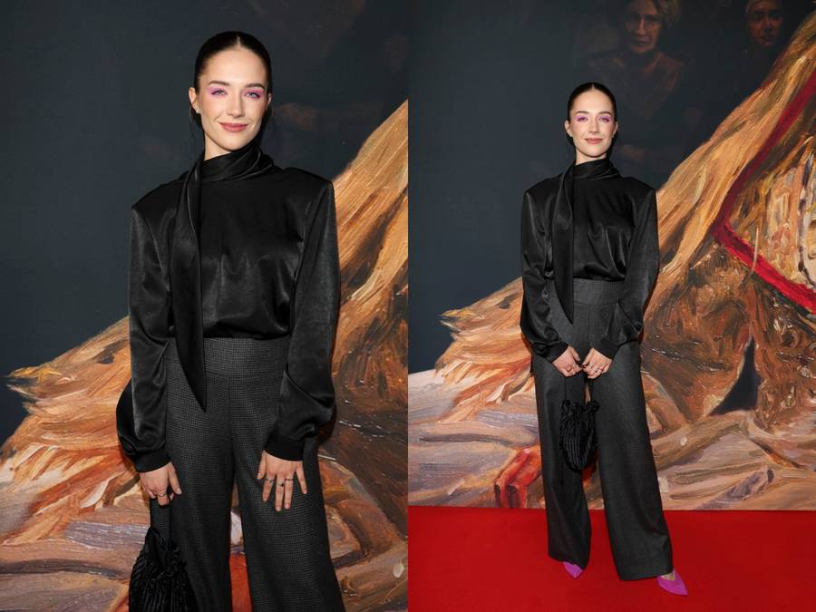 Premiera “Chłopów”: Ewa Kasprzyk z nową fryzurą, Foremniak w groszkach, Julia Wieniawa z odważnym dekoltem