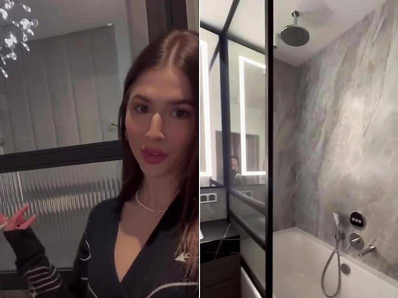 Luksusowa łazienka Roxie Węgiel. Wnętrze zachwyca, ale jest problem