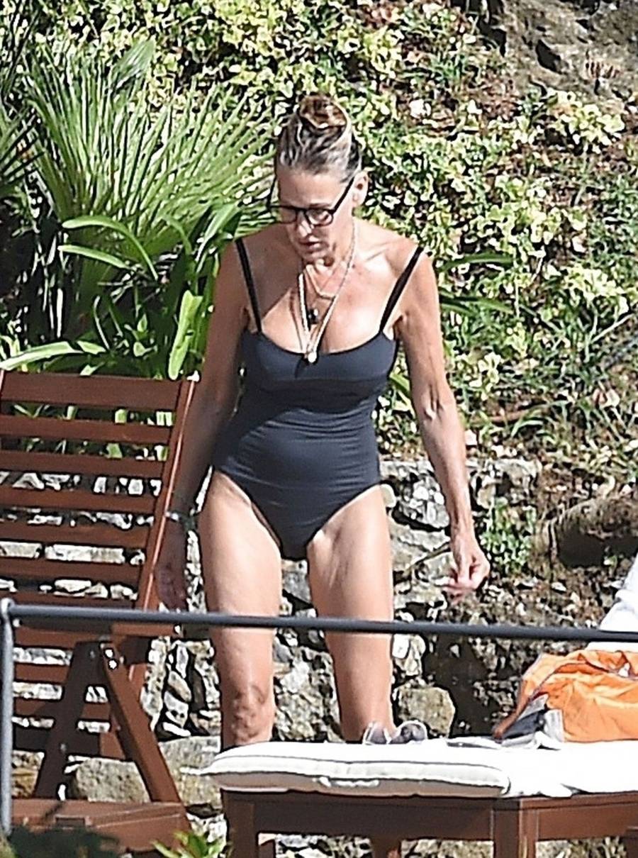 Sarah Jessica Parker w kostiumie kąpielowym