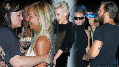 Luźna atmosfera na jubileuszu Gosi Baczyńskiej (ZDJĘCIA)