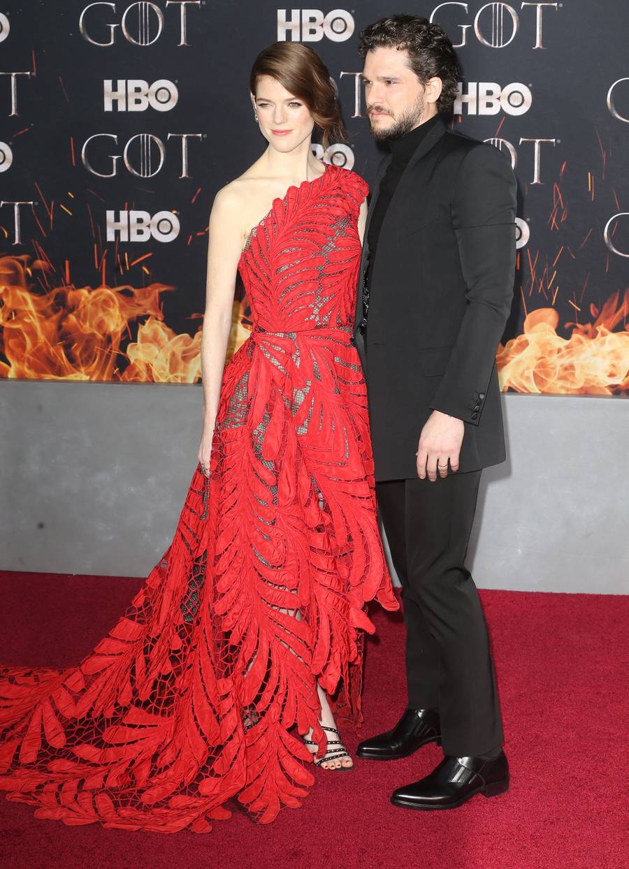 Rose Leslie , Kit Harington