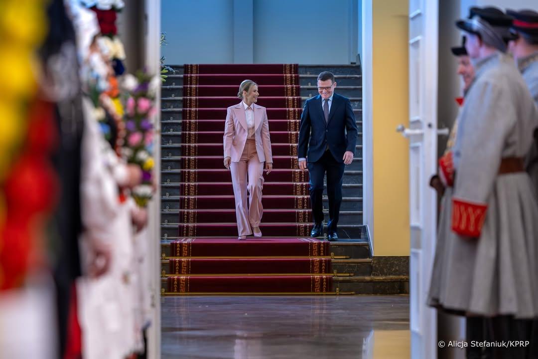 Marta Nawrocka w Niedzielę Palmową, fot. Instagram