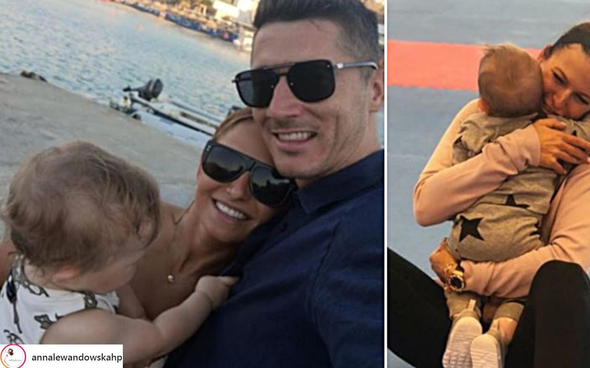 Anna Lewandowska pokazała SPACERUJĄCĄ Klarę