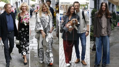 Zatrzęsienie gwiazd w “DDTVN” i “Mówię Wam”! Beata Kozidrak, Englert z żoną, Zając z ukochanym…(FOTO)