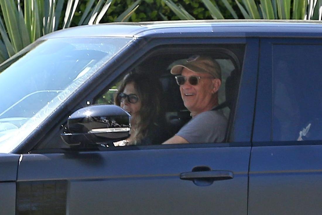 Tom Hanks i Rita Wilson wrócili z Australii do Los Angeles