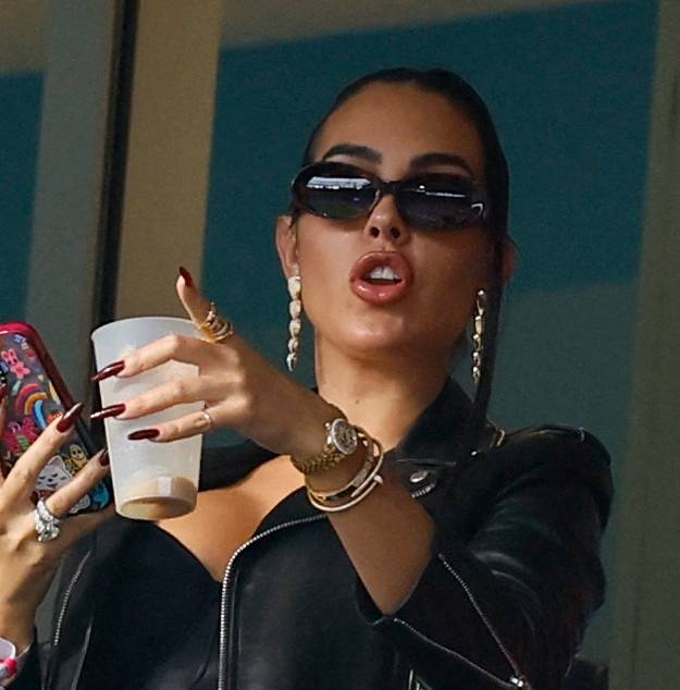 Georgina Rodriguez na trybunach kibicuje ukochanemu (ZDJĘCIA)