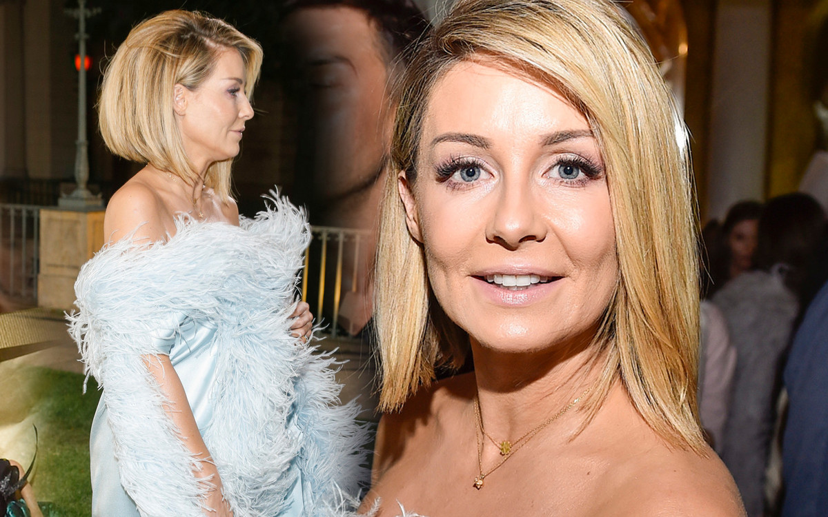 Małgorzata Rozenek-Majdan cała w piórach na pokazie Macieja Zienia – ale spójrzcie na jej buty! (ZDJĘCIA)