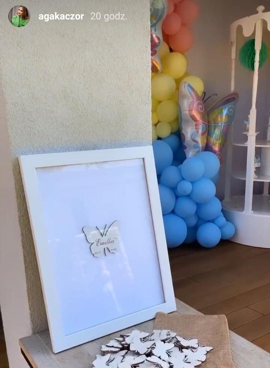 Urodziny córki Agnieszki Kaczorowskiej