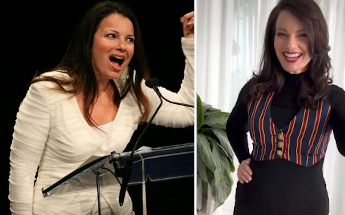 64-letnia Fran Drescher w stroju niani. Jak teraz wygląda słynna “Pomoc domowa”?