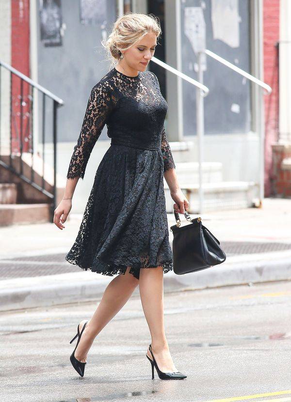 Scarlett Johansson na planie reklamy Dolce&Gabbana