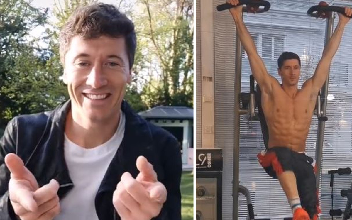 Robert Lewandowski szaleje na TikToku: Ruchy jak Michael Jackson