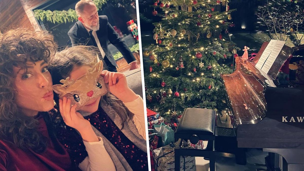 Świąteczna sesja zdjęciowa Natalii Kukulskiej, fot. Instagram