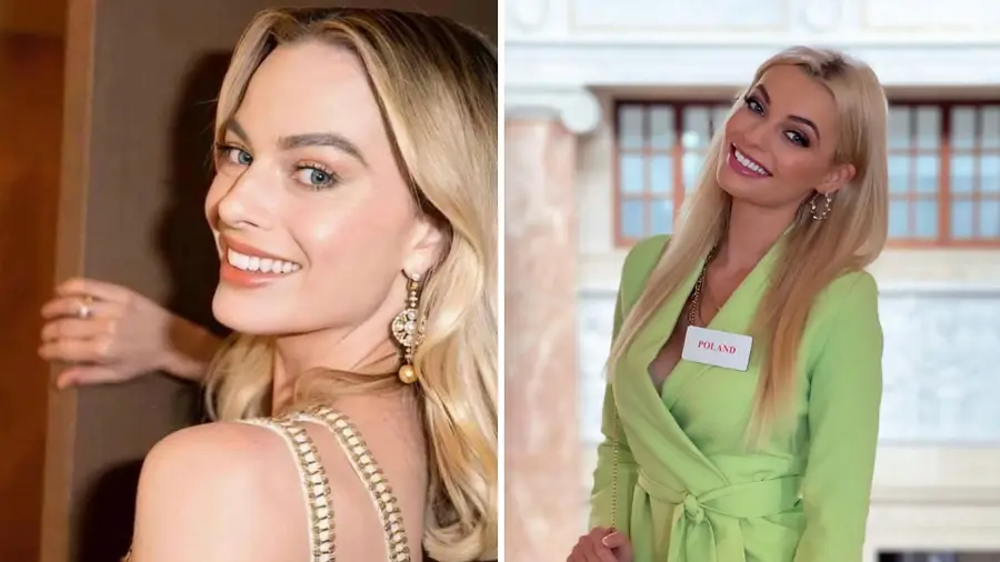 Karolina Bielawska jest Miss World 2021 oraz...siostrą bliźniaczką Margot Robbie! Są prawie identyczne