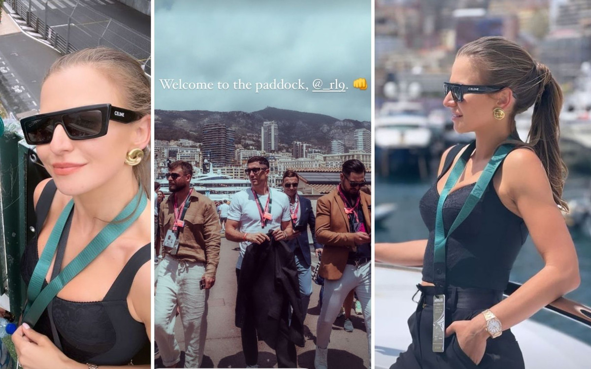 Na Cannes się nie skończyło! Lewandowscy pojawili się na Grand Prix w Monako