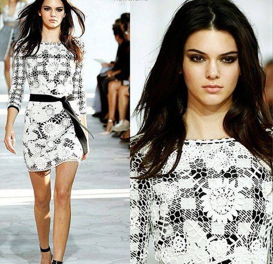 Kendall Jenner na wybiegach