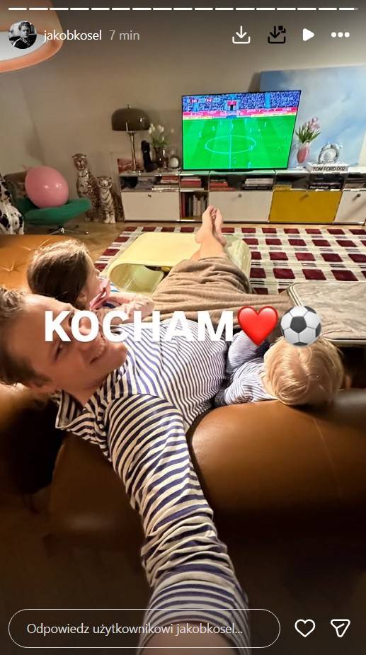 Polacy kibicują piłkarzom, fot. Instagram