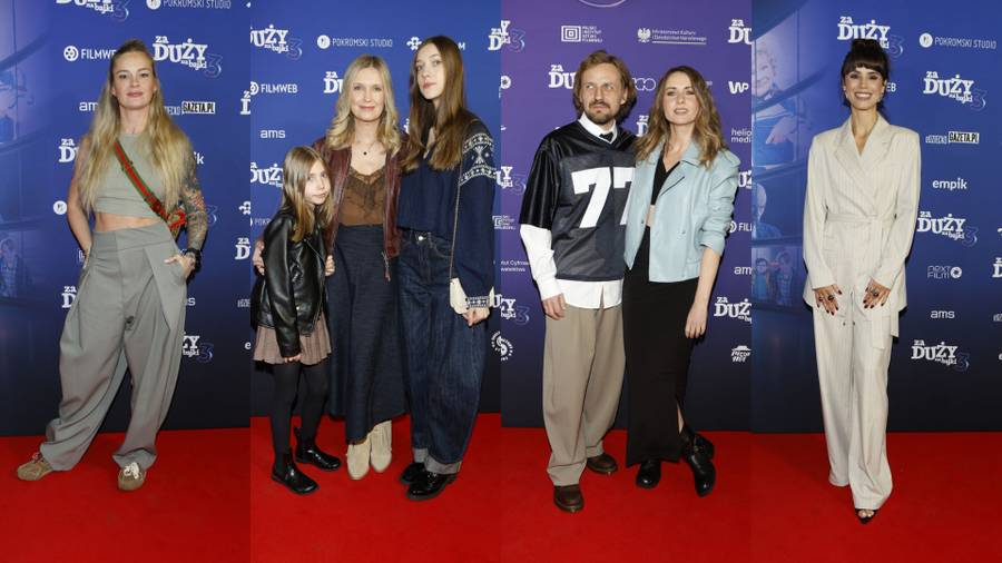 Gwiazdy na premierze „Za duży na bajki 3”/ AKPA