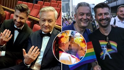 Robert Biedroń WZIĄŁ ŚLUB z partnerem W POLSCE! Wybrali nietypowe miejsce (ZDJĘCIA)