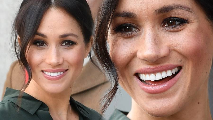 Meghan Markle złamała protokół i przyszła… w POGNIECIONEJ bluzce!