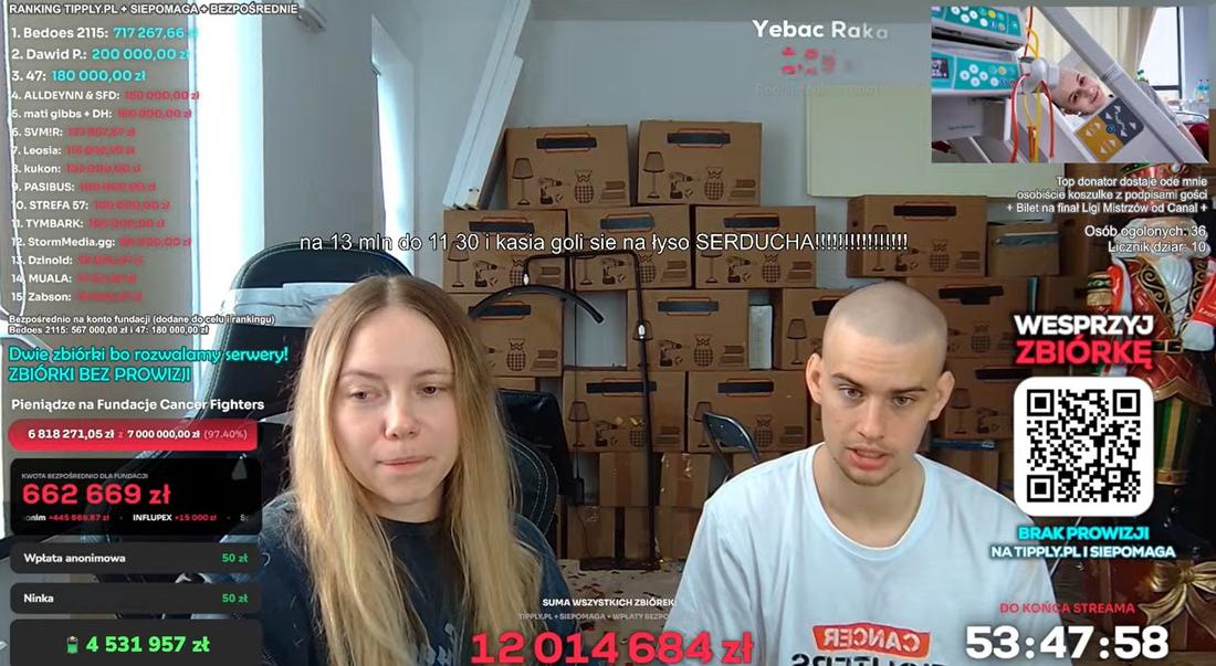 Wyjątkowa transmisja Łatwo Ganga, fot. YouTube