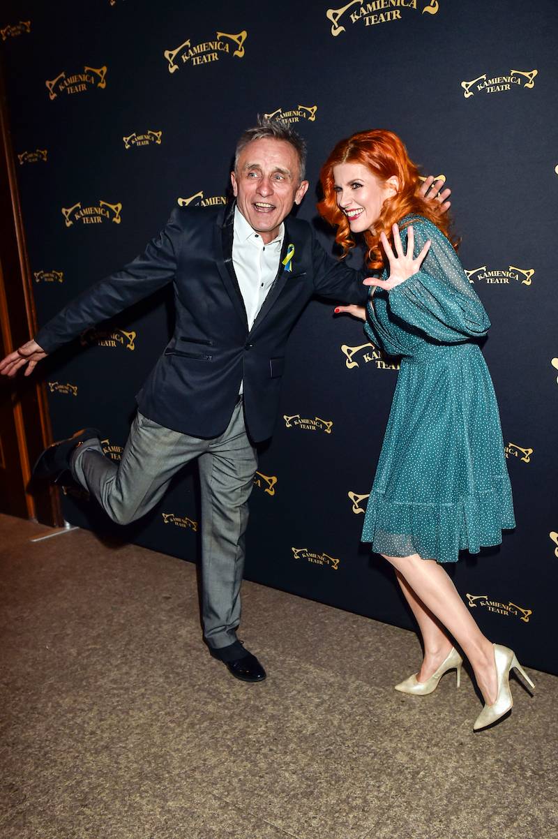 13. urodziny Teatru Kamienica. Para aktorów zabrała ze sobą kilkumiesięczne dziecko